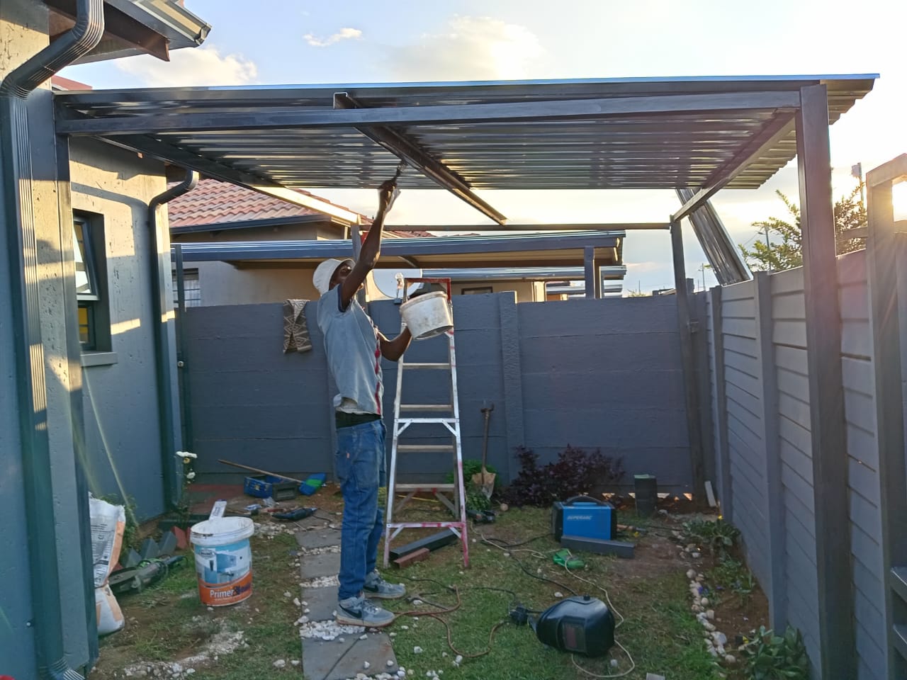 Custom Steel Sliding Gate Fabrication in Soweto